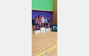 Podium TRJ de Mia avec Mila de BVRL