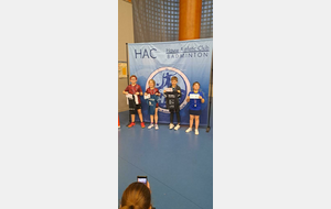 PODIUM 2EME PLACE CHAMPIONNAT NORMANDIE
EN MIXTE POUR MIA