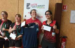 1ere place a st pierre en auge pour Valérie et Delphine 